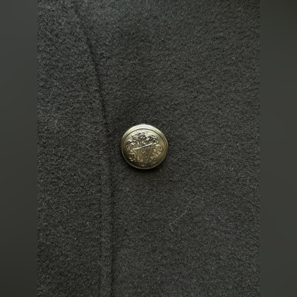 Guess long heavy overcoat in size S and black - Picture 3 of 13